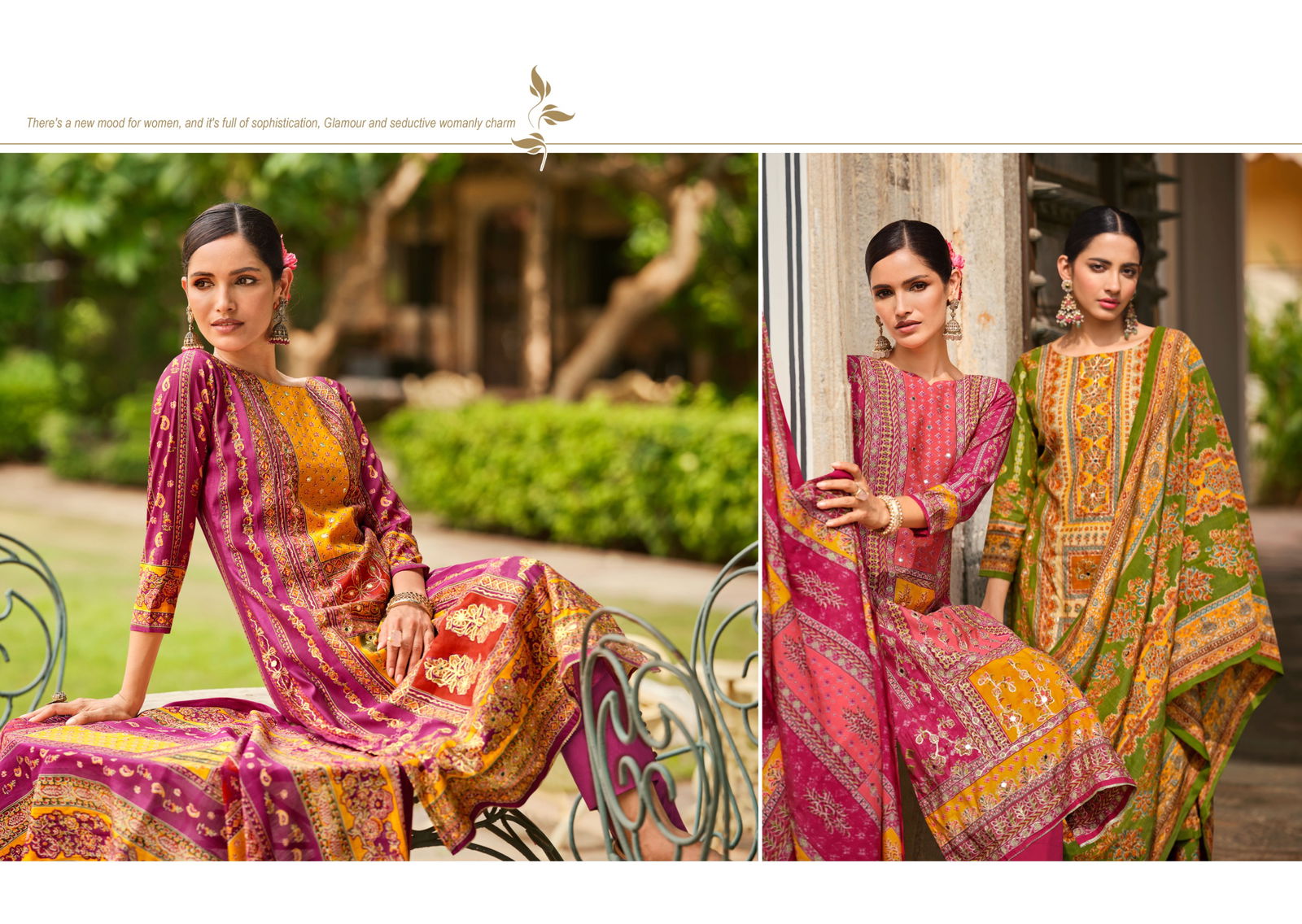 Nusrat By Belliza Modal Viscose Digital Printed Dress Material Wholesalers In Delhi
